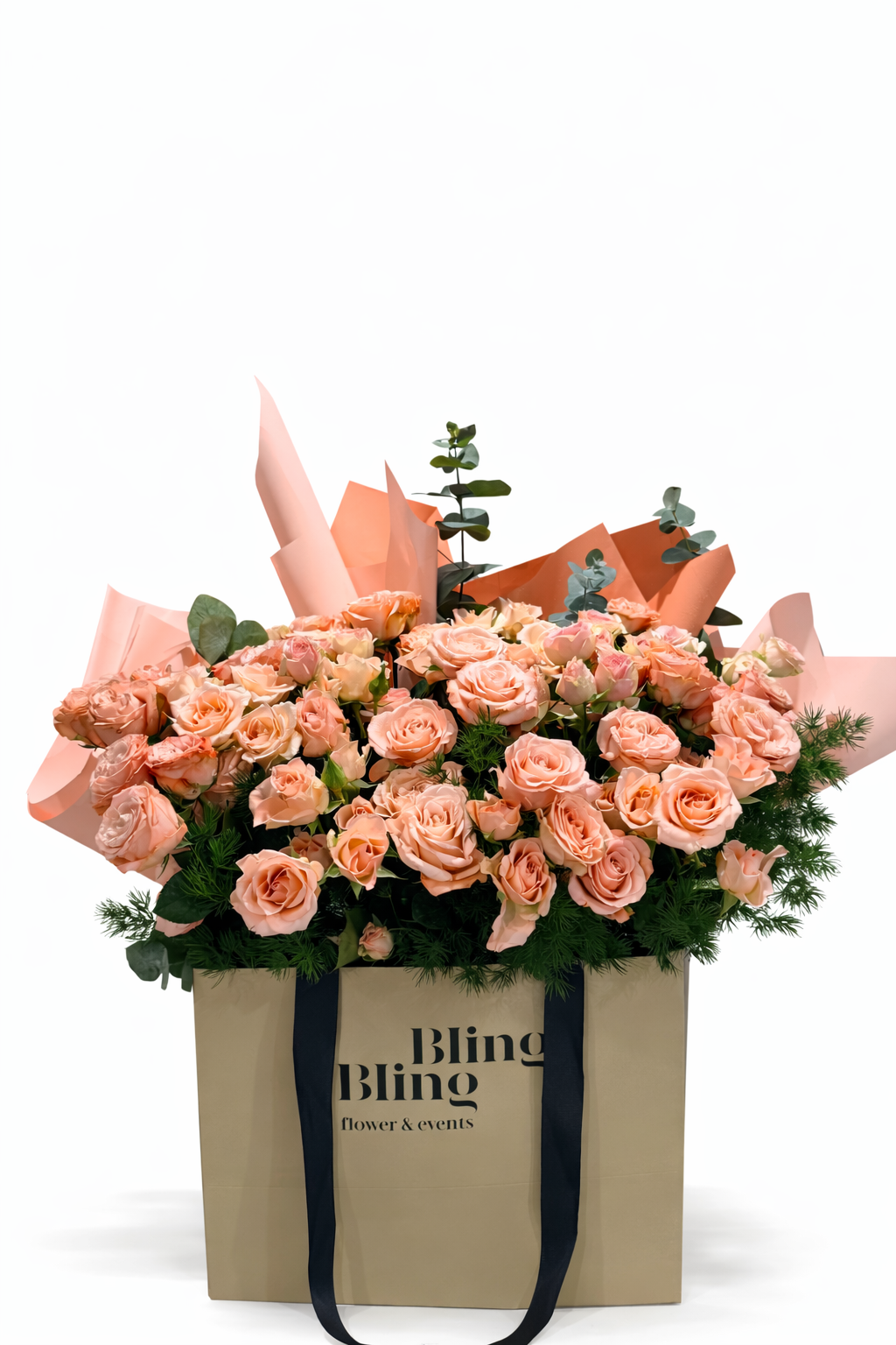 باقة بيبي روز مع اختيار الألوان